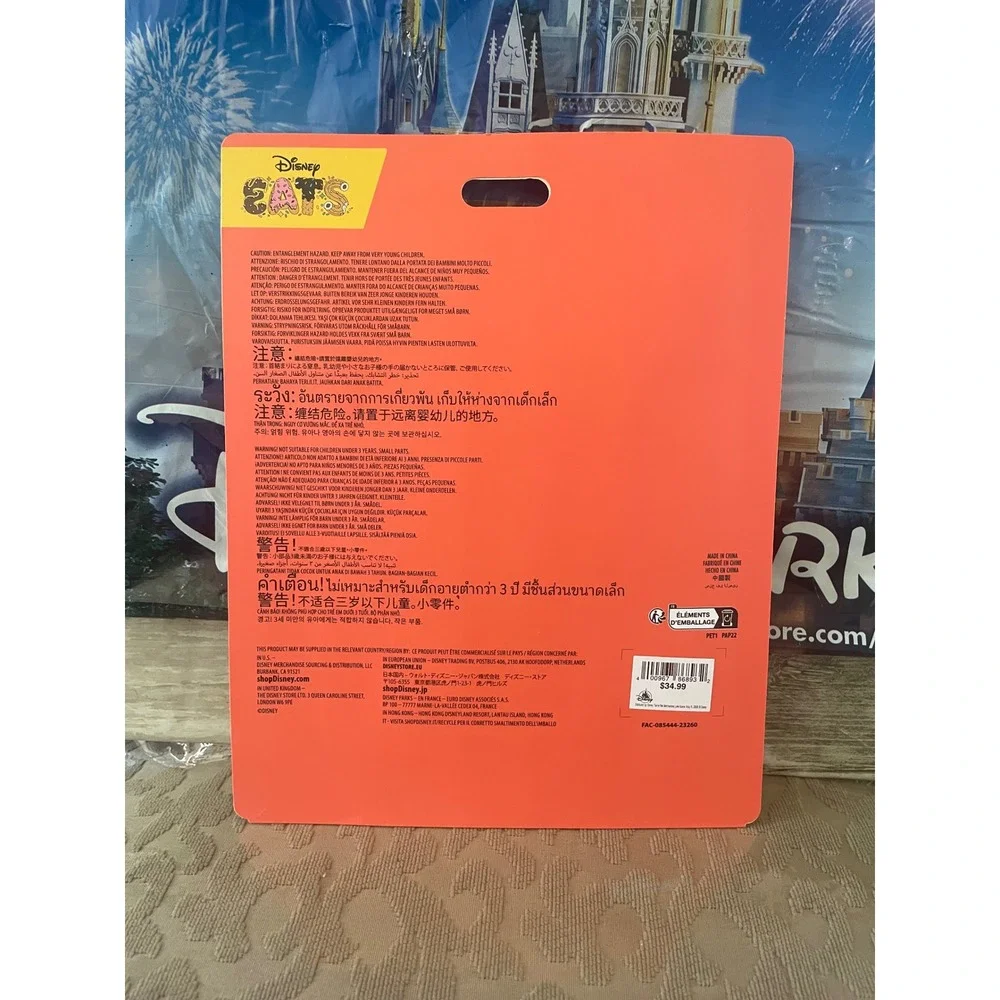 Disney Eats Mickey Mouse Burger iPhone 14 Pro Case with Lanyard Strap New